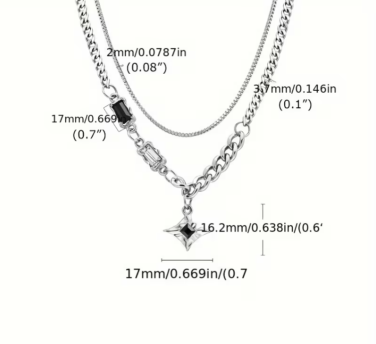 Nova Star Pendant Necklace - Unisex