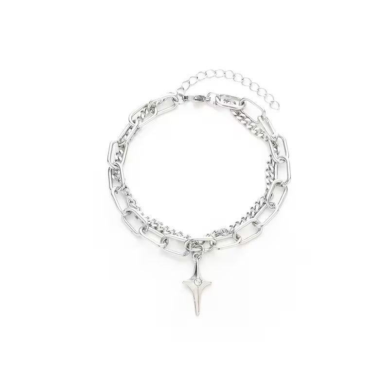 Cypher Layered Star Bracelet - Unisex