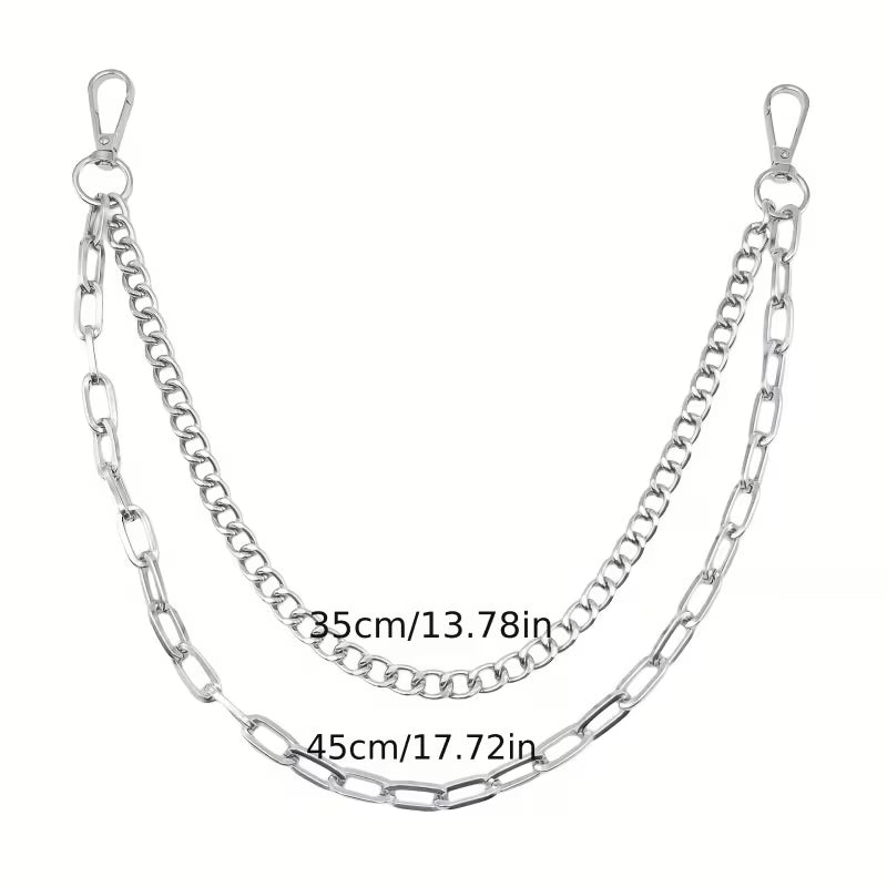 Interlock Dual-Layered Pant Chain - Unisex