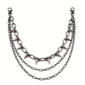 Spiked Layered Pant Chain