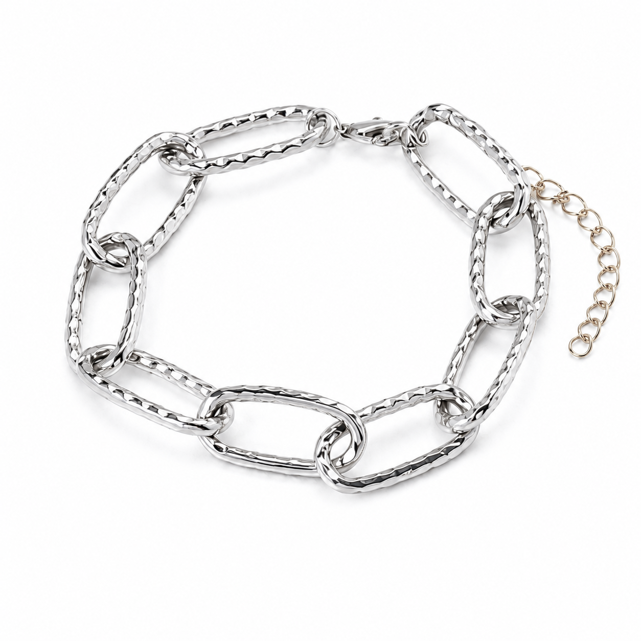 2 Set - The Forge & Curb Layered Bracelet Set - Unisex