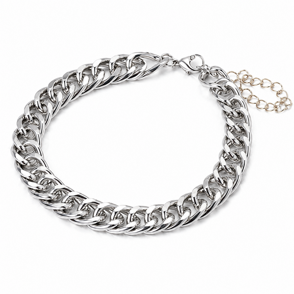 2 Set - The Forge & Curb Layered Bracelet Set - Unisex