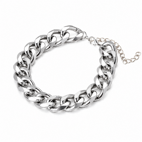 2 Set - Core Stacked Cuban Link Bracelet - Unisex