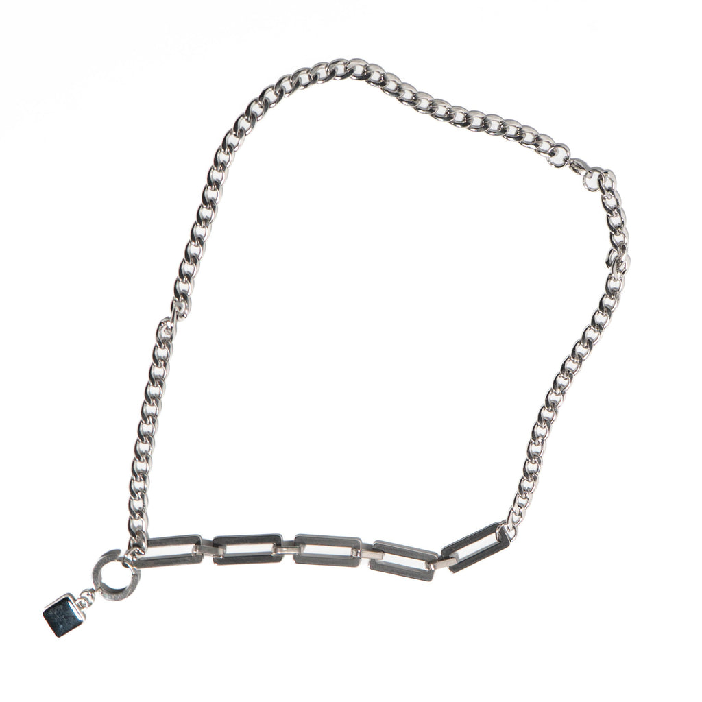 Silver Square Pendant Rivor