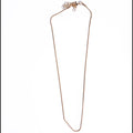 Stainless Steel Fine Chain Necklace - Women