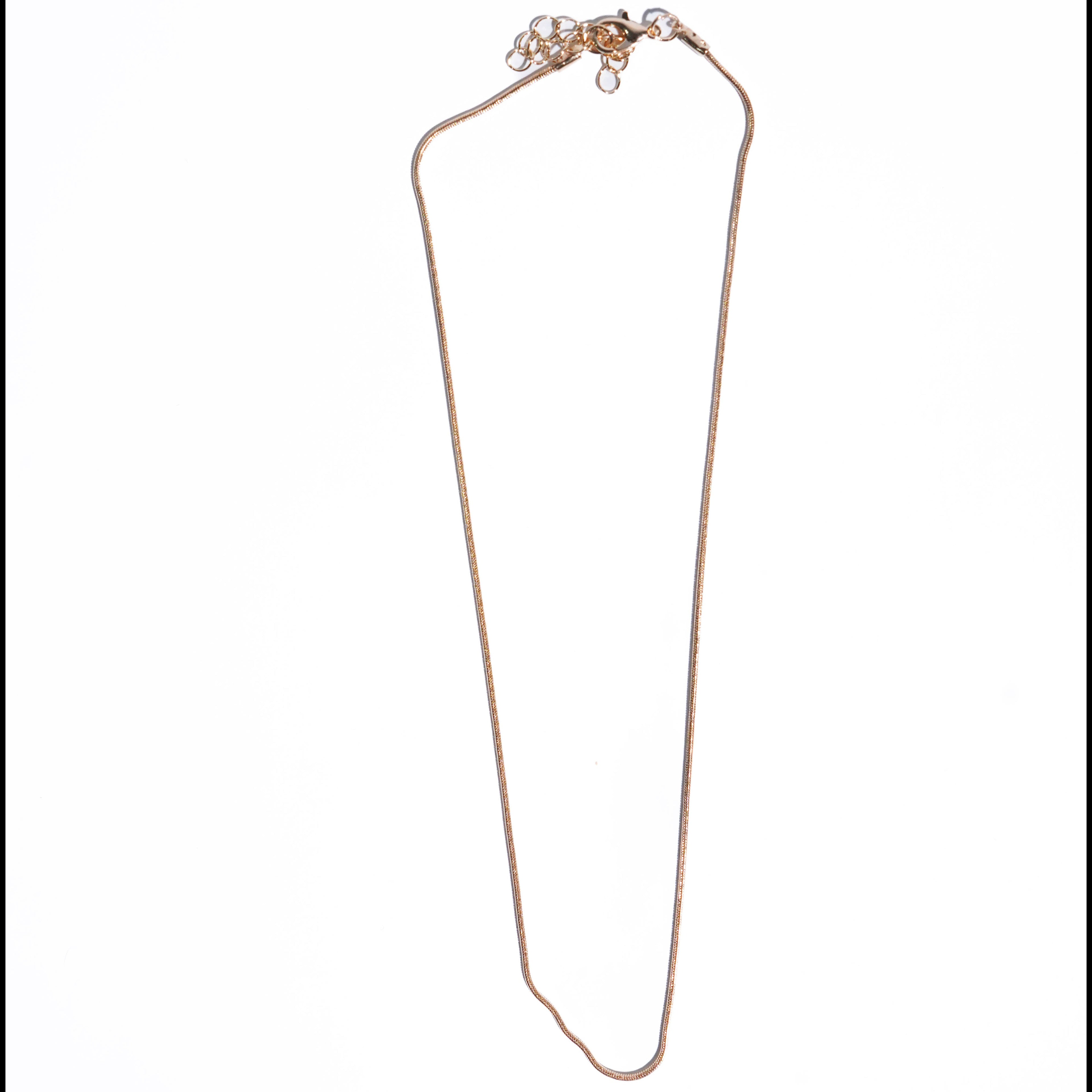 Stainless Steel Fine Chain Necklace - Women