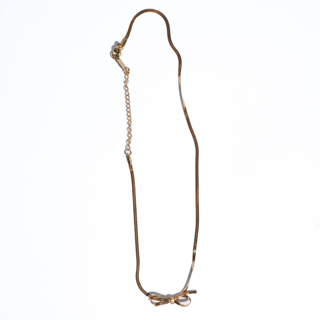 Gold chain belt on a white background