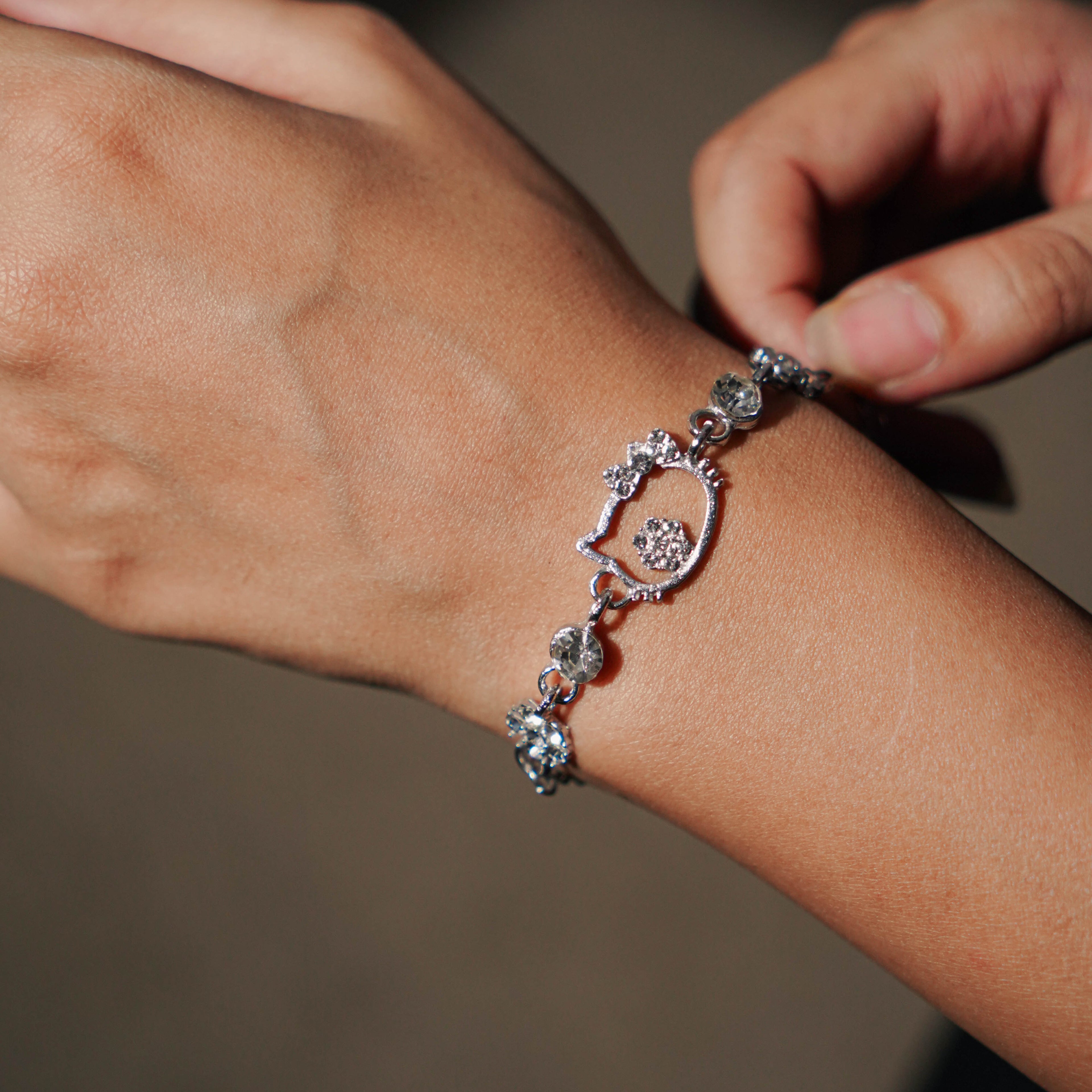 Hello Kitty Crystal Bracelet - Women