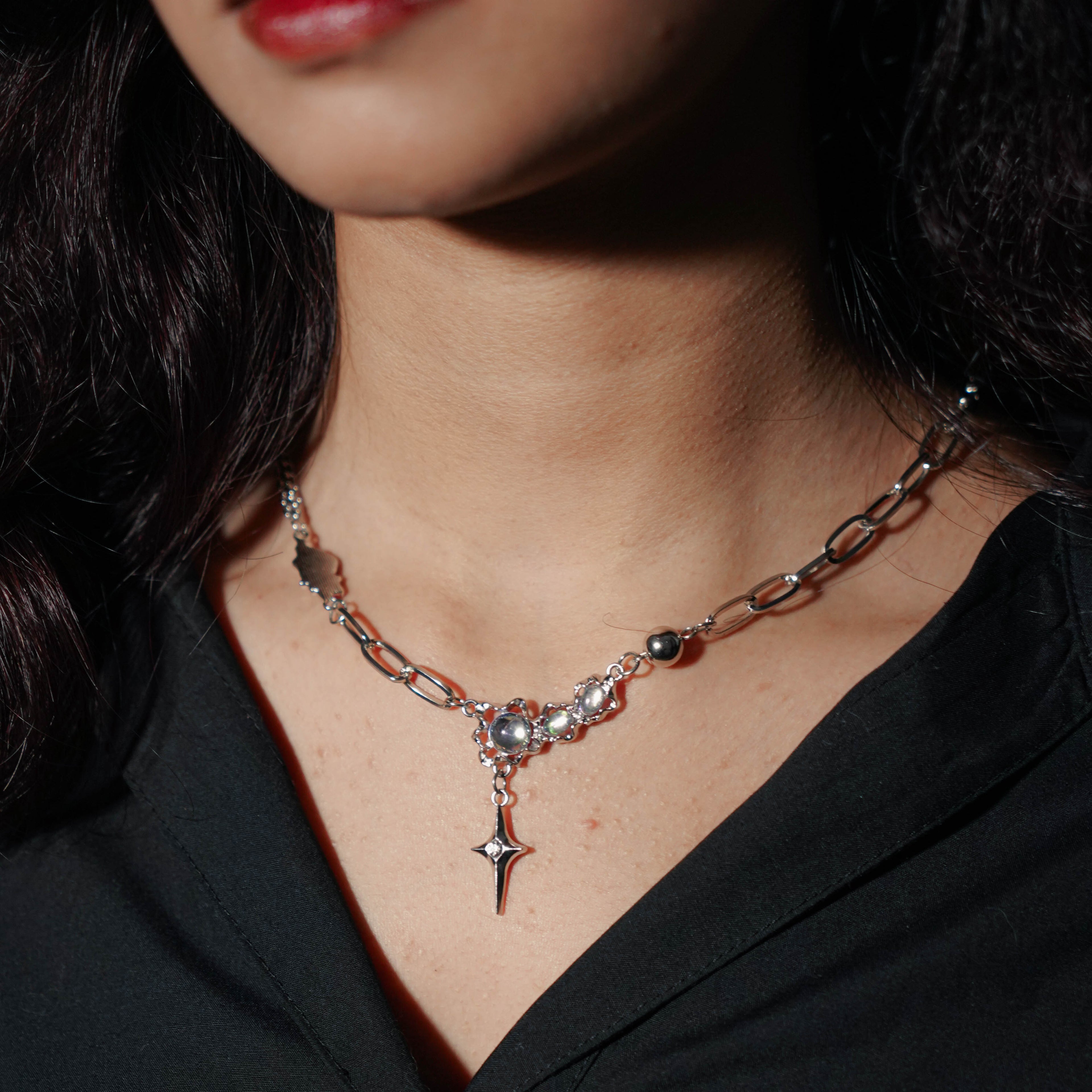 Cyber-Starlight Necklace - Women