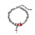 Obsidian Star Double Layered Bracelet - Unisex