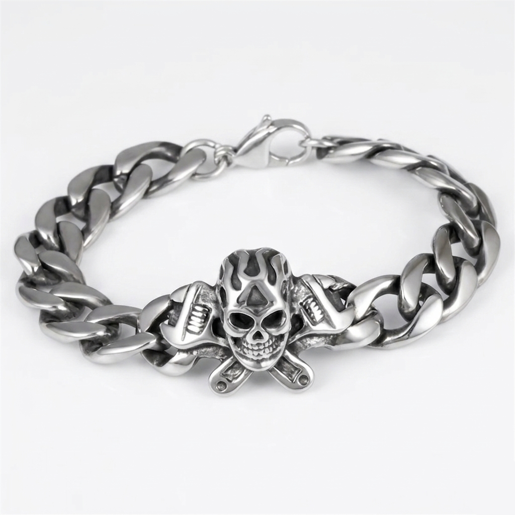 Overdrive Skull Bracelet - Unisex